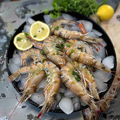 Extra Large Green King Prawns U10/15 Per 500g